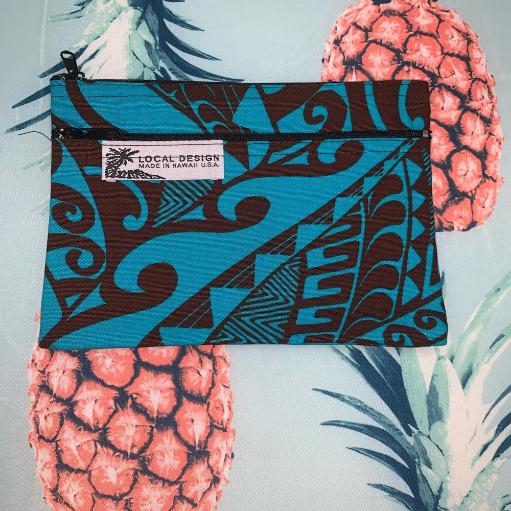Tribal Print Cosmetic Bag